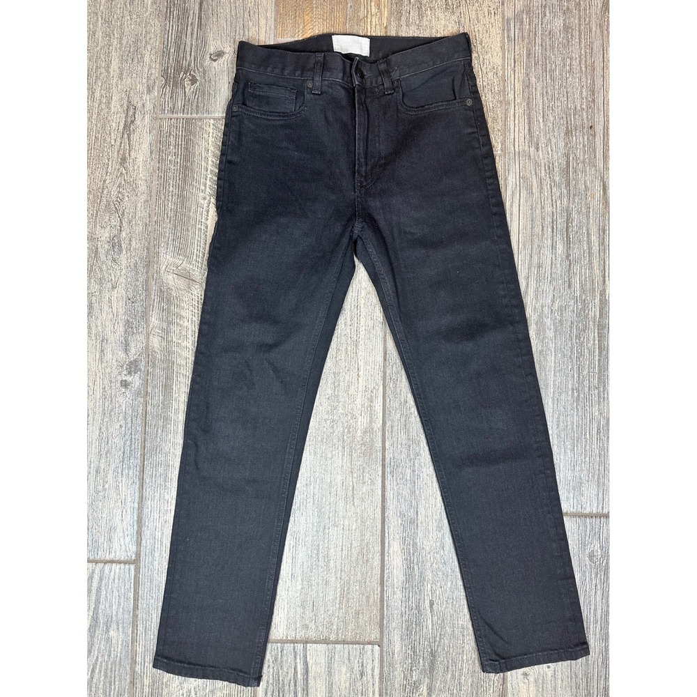 Everlane High Rise Authentic Stretch Black Wash Denim Jeans